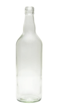 Spirituosenflasche schwer 1000ml, Mündung PP31,5  Lieferung ohne Verschluss, bei Bedarf bitte separat bestellen!